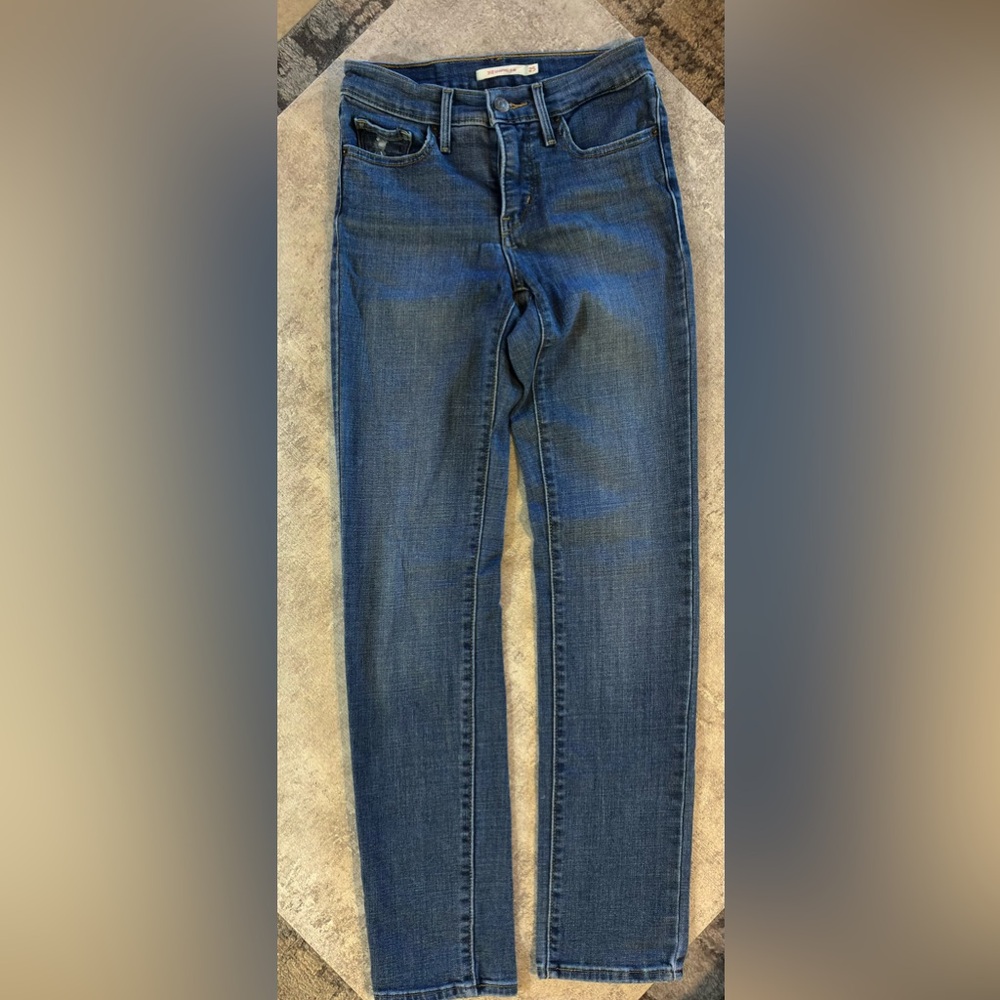 Levi's Classic 312 Blue Skinny Jeans
